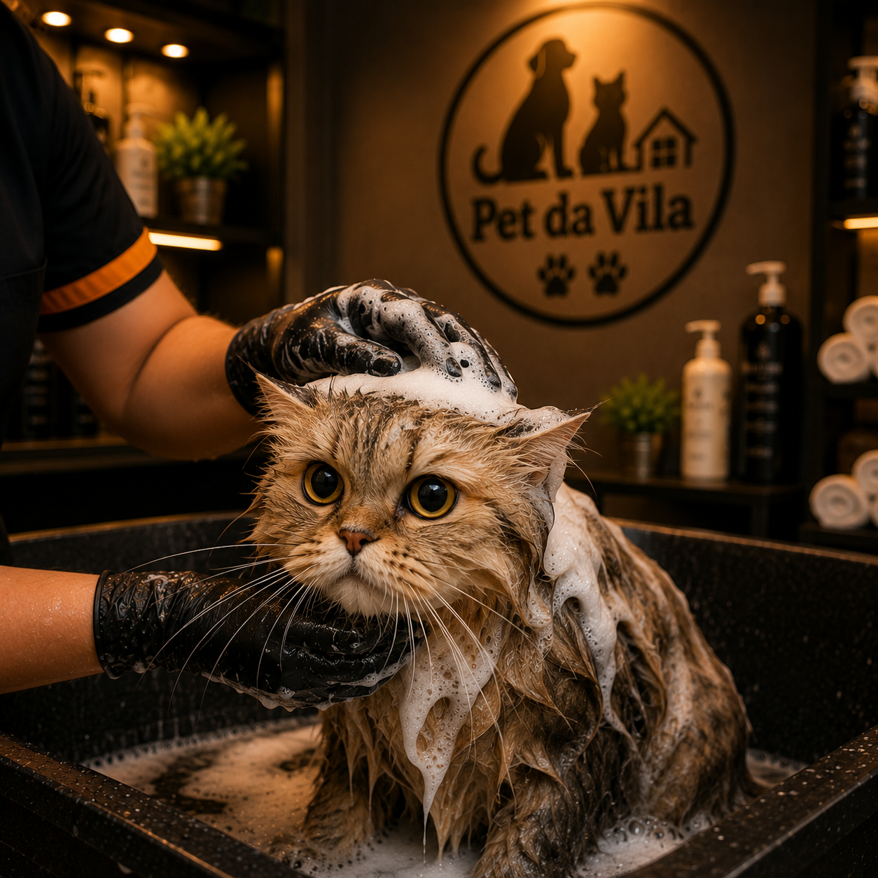 Banho para Gatos